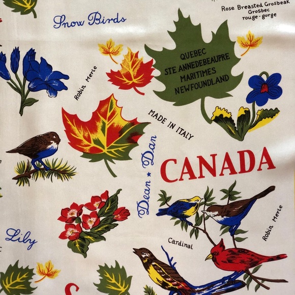 BNWT Canada silk twill scarf - Picture 5 of 6